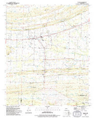 Vilonia Arkansas Historical topographic map, 1:24000 scale, 7.5 X 7.5 Minute, Year 1994