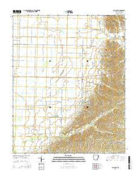 Walcott Arkansas Current topographic map, 1:24000 scale, 7.5 X 7.5 Minute, Year 2014