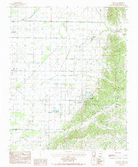 Walcott Arkansas Historical topographic map, 1:24000 scale, 7.5 X 7.5 Minute, Year 1983