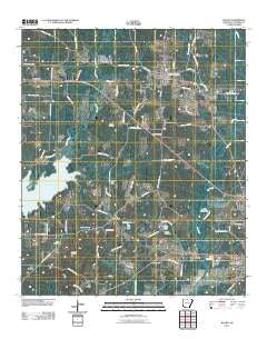 Waldo Arkansas Historical topographic map, 1:24000 scale, 7.5 X 7.5 Minute, Year 2011