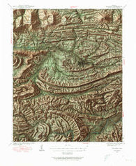 Waldron Arkansas Historical topographic map, 1:62500 scale, 15 X 15 Minute, Year 1939