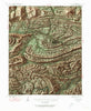 Waldron Arkansas Historical topographic map, 1:62500 scale, 15 X 15 Minute, Year 1939