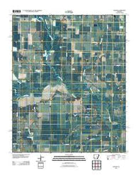 Walker Arkansas Historical topographic map, 1:24000 scale, 7.5 X 7.5 Minute, Year 2011