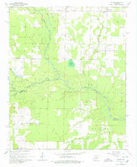 Walker Arkansas Historical topographic map, 1:24000 scale, 7.5 X 7.5 Minute, Year 1964