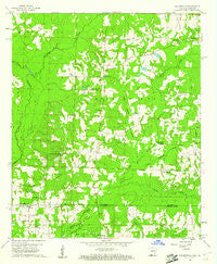 Walkerville Arkansas Historical topographic map, 1:24000 scale, 7.5 X 7.5 Minute, Year 1960