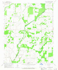 Walnut Ridge SE Arkansas Historical topographic map, 1:24000 scale, 7.5 X 7.5 Minute, Year 1965