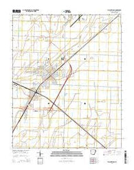 Walnut Ridge Arkansas Current topographic map, 1:24000 scale, 7.5 X 7.5 Minute, Year 2014