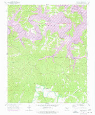 War Eagle Arkansas Historical topographic map, 1:24000 scale, 7.5 X 7.5 Minute, Year 1957