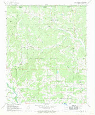 Warm Springs Arkansas Historical topographic map, 1:24000 scale, 7.5 X 7.5 Minute, Year 1967