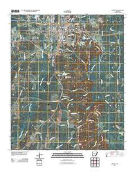 Warren Arkansas Historical topographic map, 1:24000 scale, 7.5 X 7.5 Minute, Year 2011