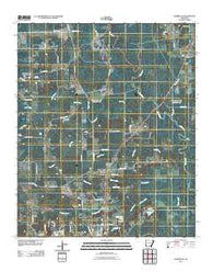 Warren NE Arkansas Historical topographic map, 1:24000 scale, 7.5 X 7.5 Minute, Year 2011