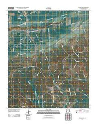 Washington Arkansas Historical topographic map, 1:24000 scale, 7.5 X 7.5 Minute, Year 2011