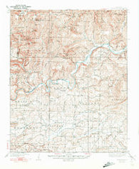 Watalula Arkansas Historical topographic map, 1:62500 scale, 15 X 15 Minute, Year 1939