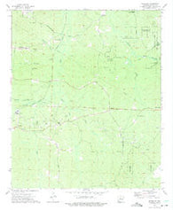 Waterloo Arkansas Historical topographic map, 1:24000 scale, 7.5 X 7.5 Minute, Year 1973