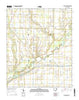 Watkins Corner Arkansas Current topographic map, 1:24000 scale, 7.5 X 7.5 Minute, Year 2014