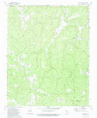 Weathers Arkansas Historical topographic map, 1:24000 scale, 7.5 X 7.5 Minute, Year 1973