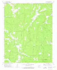 Weathers Arkansas Historical topographic map, 1:24000 scale, 7.5 X 7.5 Minute, Year 1973