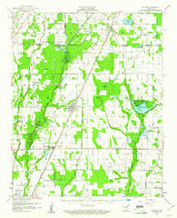 Weiner Arkansas Historical topographic map, 1:62500 scale, 15 X 15 Minute, Year 1959