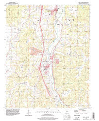 West Fork Arkansas Historical topographic map, 1:24000 scale, 7.5 X 7.5 Minute, Year 1994
