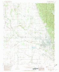 West Helena Arkansas Historical topographic map, 1:24000 scale, 7.5 X 7.5 Minute, Year 1982