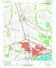 West Memphis Arkansas Historical topographic map, 1:24000 scale, 7.5 X 7.5 Minute, Year 1966