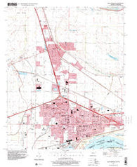 West Memphis Arkansas Historical topographic map, 1:24000 scale, 7.5 X 7.5 Minute, Year 1997