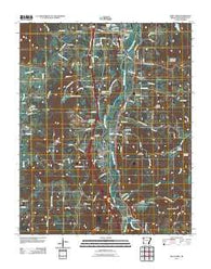West Fork Arkansas Historical topographic map, 1:24000 scale, 7.5 X 7.5 Minute, Year 2011