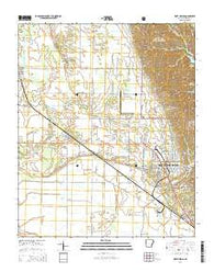 West Helena Arkansas Current topographic map, 1:24000 scale, 7.5 X 7.5 Minute, Year 2014