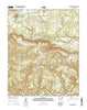 West Pangburn Arkansas Current topographic map, 1:24000 scale, 7.5 X 7.5 Minute, Year 2014