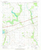 Wheatley Arkansas Historical topographic map, 1:24000 scale, 7.5 X 7.5 Minute, Year 1971