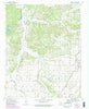 Wheeler Arkansas Historical topographic map, 1:24000 scale, 7.5 X 7.5 Minute, Year 1970