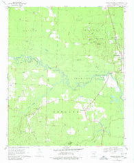 Whelen Springs Arkansas Historical topographic map, 1:24000 scale, 7.5 X 7.5 Minute, Year 1970
