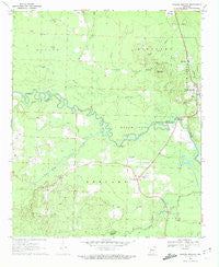 Whelen Springs Arkansas Historical topographic map, 1:24000 scale, 7.5 X 7.5 Minute, Year 1970