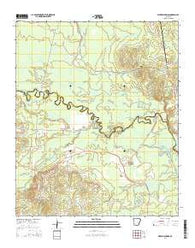 Whelen Springs Arkansas Current topographic map, 1:24000 scale, 7.5 X 7.5 Minute, Year 2014