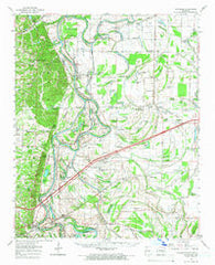 Whitmore Arkansas Historical topographic map, 1:62500 scale, 15 X 15 Minute, Year 1960