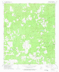 Willisville Arkansas Historical topographic map, 1:24000 scale, 7.5 X 7.5 Minute, Year 1973