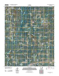 Wilmar North Arkansas Historical topographic map, 1:24000 scale, 7.5 X 7.5 Minute, Year 2011