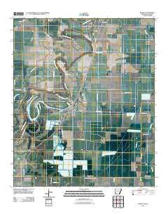 Wilmot Arkansas Historical topographic map, 1:24000 scale, 7.5 X 7.5 Minute, Year 2011
