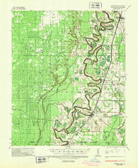 Wilmot Arkansas Historical topographic map, 1:62500 scale, 15 X 15 Minute, Year 1935