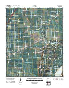 Wilson Arkansas Historical topographic map, 1:24000 scale, 7.5 X 7.5 Minute, Year 2011