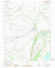 Wilson Arkansas Historical topographic map, 1:24000 scale, 7.5 X 7.5 Minute, Year 1983