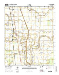 Winchester Arkansas Current topographic map, 1:24000 scale, 7.5 X 7.5 Minute, Year 2014