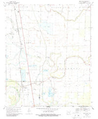 Winchester Arkansas Historical topographic map, 1:24000 scale, 7.5 X 7.5 Minute, Year 1969