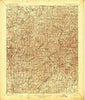 Winslow Arkansas Historical topographic map, 1:125000 scale, 30 X 30 Minute, Year 1901
