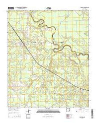 Winthrop Arkansas Current topographic map, 1:24000 scale, 7.5 X 7.5 Minute, Year 2014