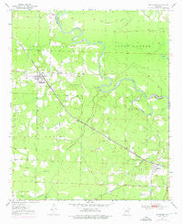 Winthrop Arkansas Historical topographic map, 1:24000 scale, 7.5 X 7.5 Minute, Year 1950