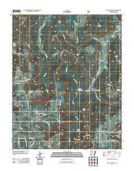 Witts Springs Arkansas Historical topographic map, 1:24000 scale, 7.5 X 7.5 Minute, Year 2011