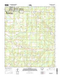 Woodberry Arkansas Current topographic map, 1:24000 scale, 7.5 X 7.5 Minute, Year 2014