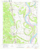 Woodson Arkansas Historical topographic map, 1:24000 scale, 7.5 X 7.5 Minute, Year 1954