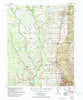 Wynne Arkansas Historical topographic map, 1:62500 scale, 15 X 15 Minute, Year 1958